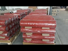 양면 내화 실리콘 고무 코팅 유리 섬유 직물