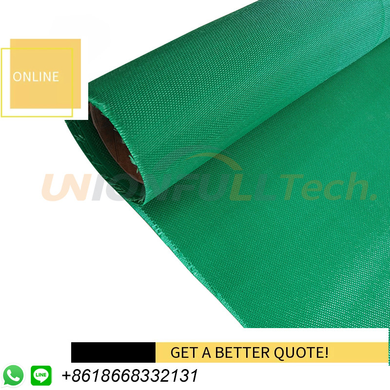 Colored1 Silicone Coated Glass Fiber Fabric Heat Insulation 15oz For Insulation Jackets